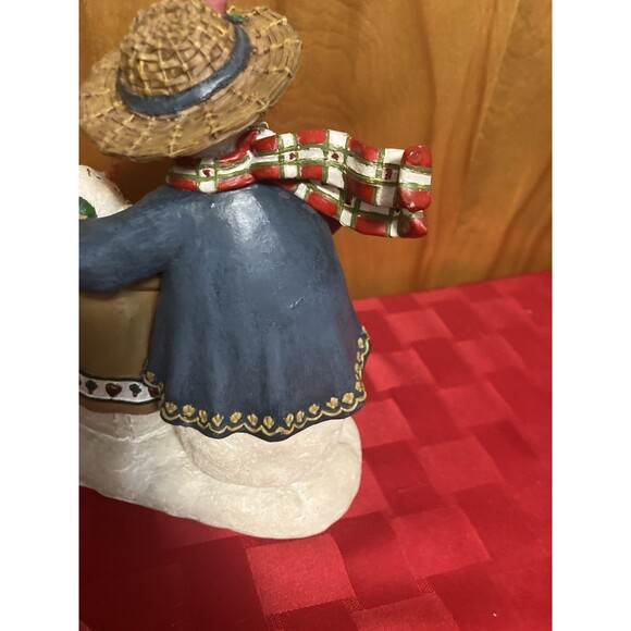 Raz Imports Deb Strain Snow People The Spirit of Christmas is Love Figurine - Picture 6 of 12